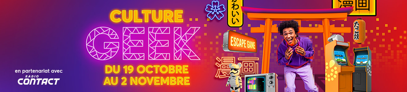 Culture Geek Aushopping Louvroil Val de Sambre