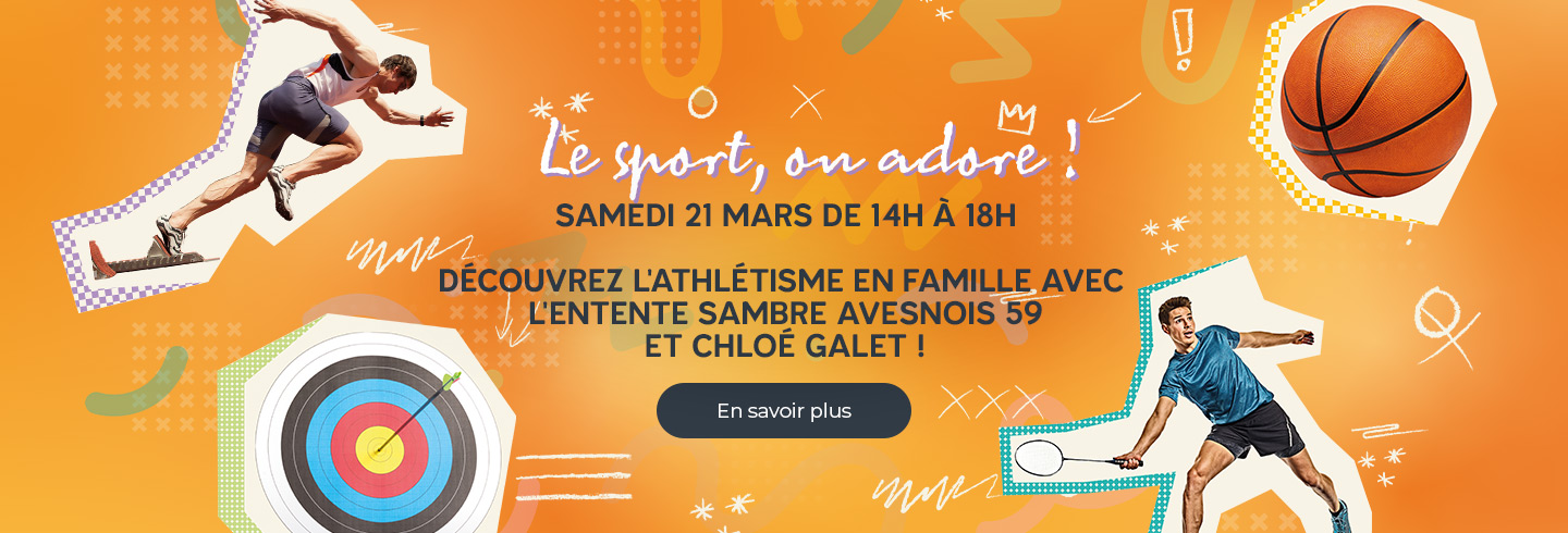Samedi 21 mars de 14h à 18h : découvrez l'athlétisme !