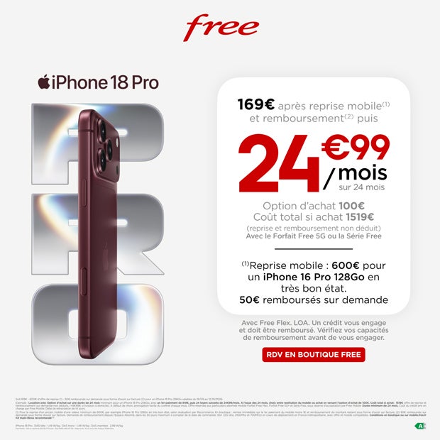 Promotion Free Iphone 18Pro